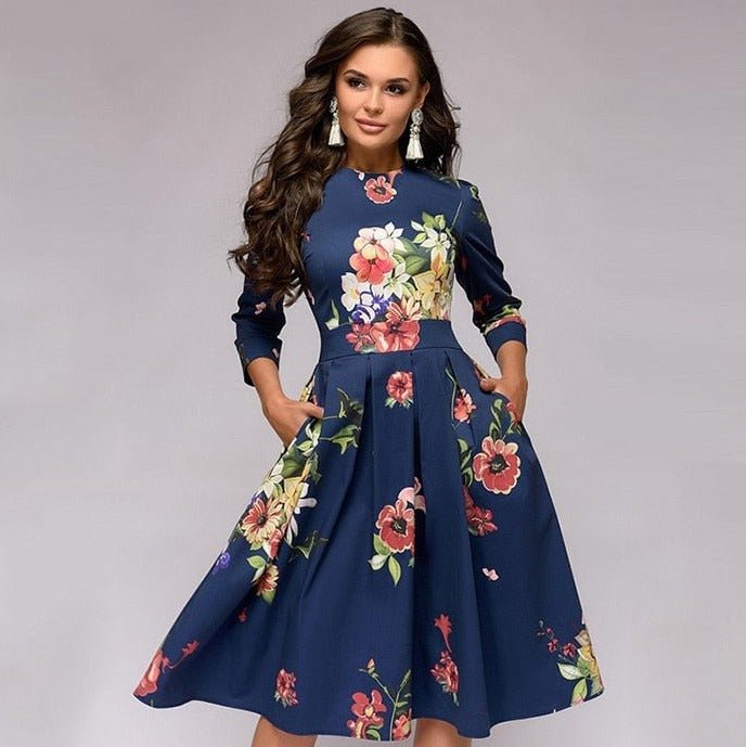 Riviera Élégance - Robe de Soirée Chic pour Femmes, Coupe Sophistiquée et Tissus Luxueux
