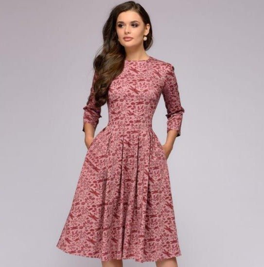 Riviera Élégance - Robe de Soirée Chic pour Femmes, Coupe Sophistiquée et Tissus Luxueux