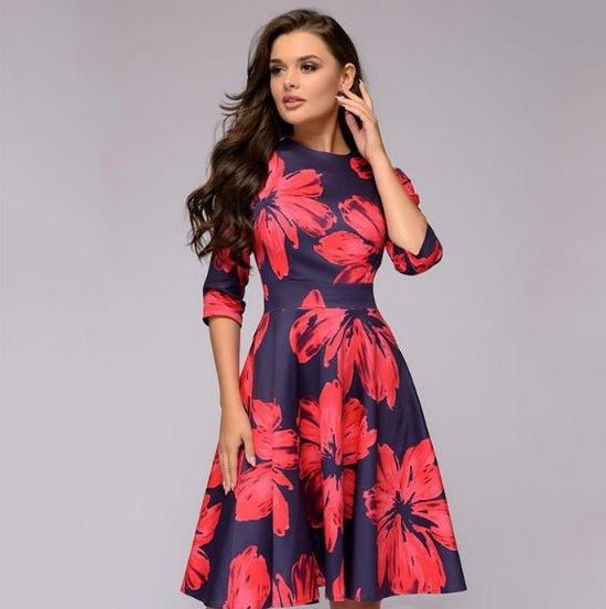 Riviera Élégance - Robe de Soirée Chic pour Femmes, Coupe Sophistiquée et Tissus Luxueux