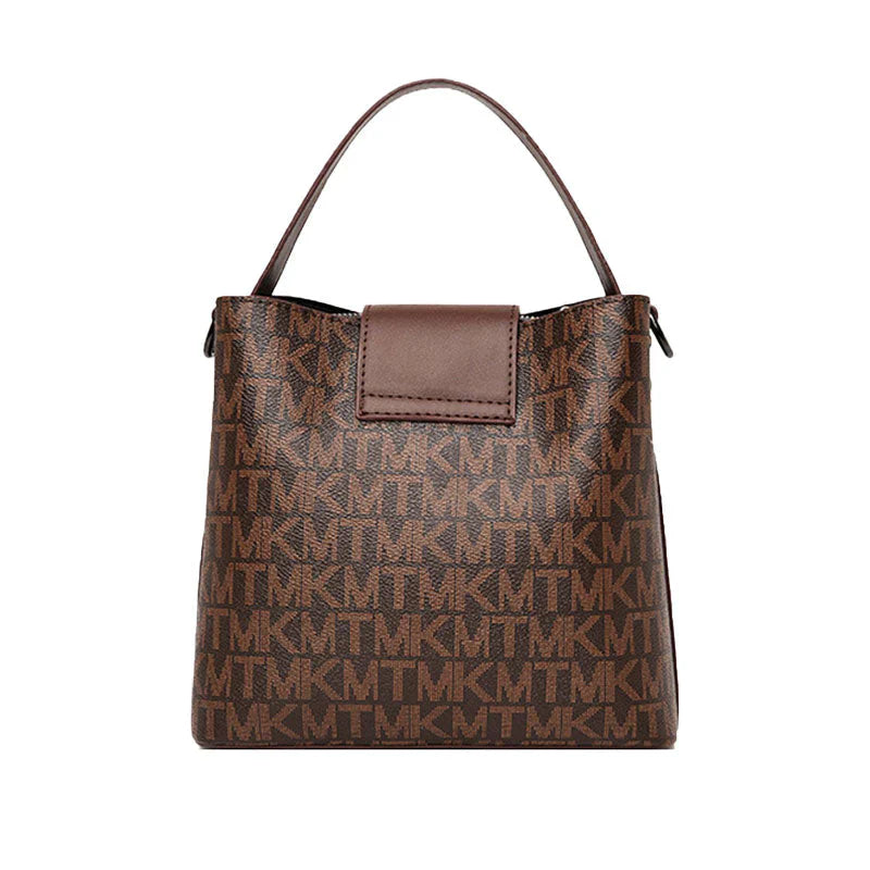 Sac seau élégant en toile avec motif artistique par L'Atelier Chic