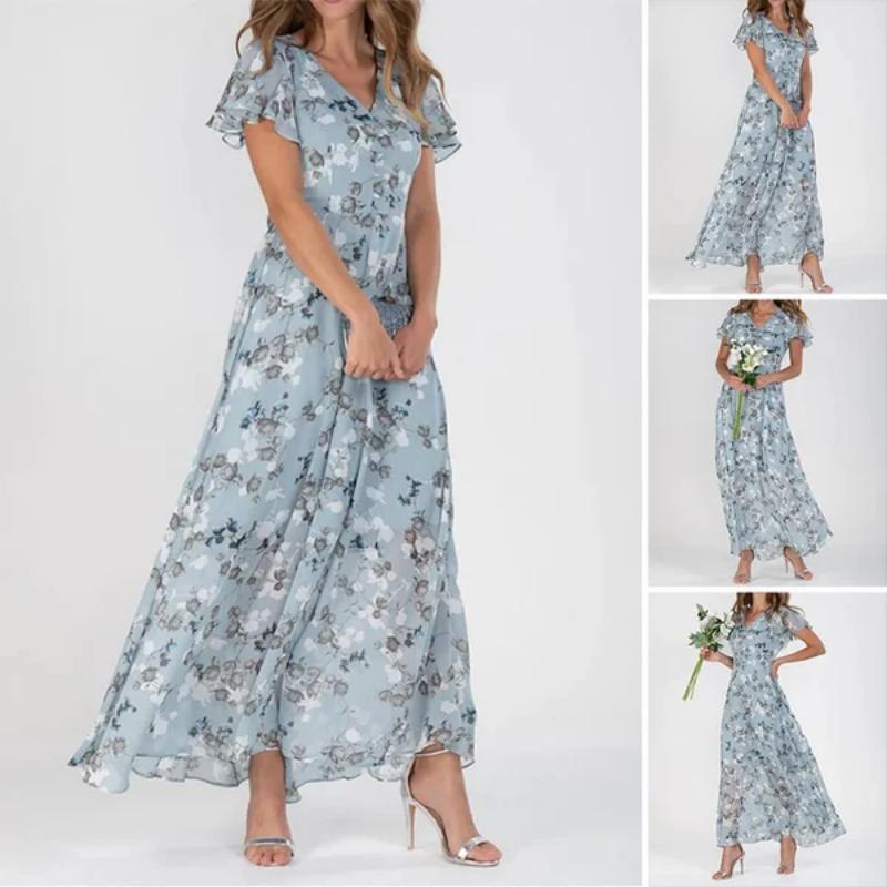 Robe Soleil Élégance – Robe d'été chic et raffinée