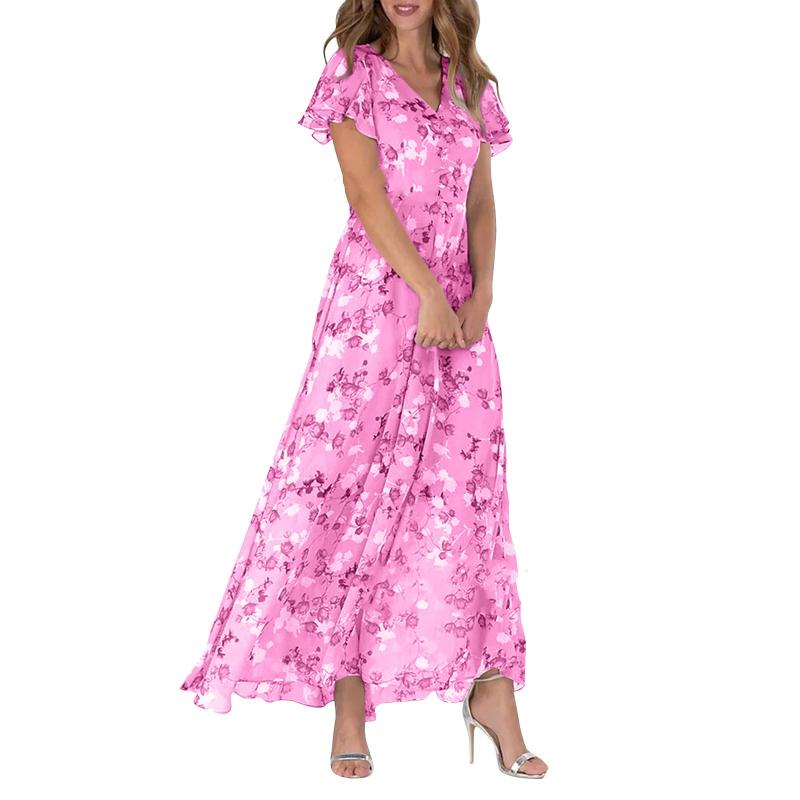 Robe Soleil Élégance – Robe d'été chic et raffinée