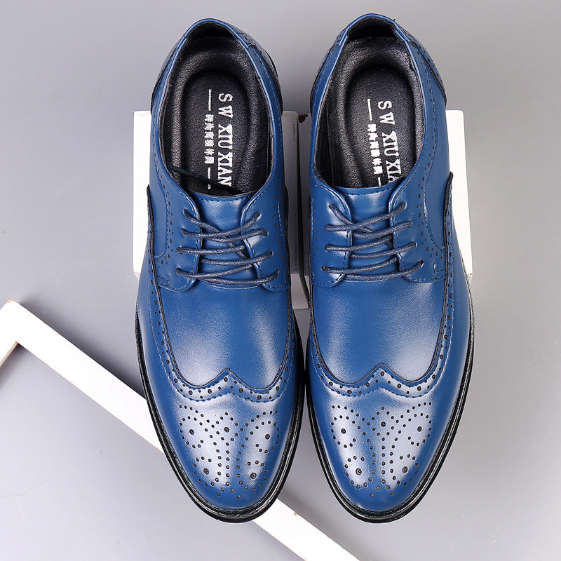 Lucien - Souliers en cuir véritable pour hommes