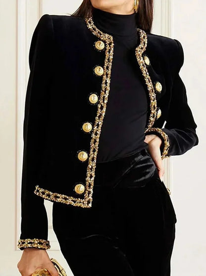 Veste Chic Aurelia à Boutons Élégants