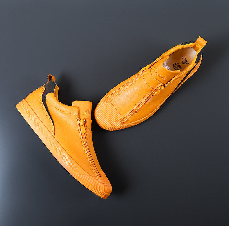 Luxe - Bottines en cuir raffinées pour homme