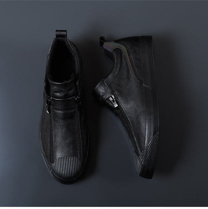 Luxe - Bottines en cuir raffinées pour homme