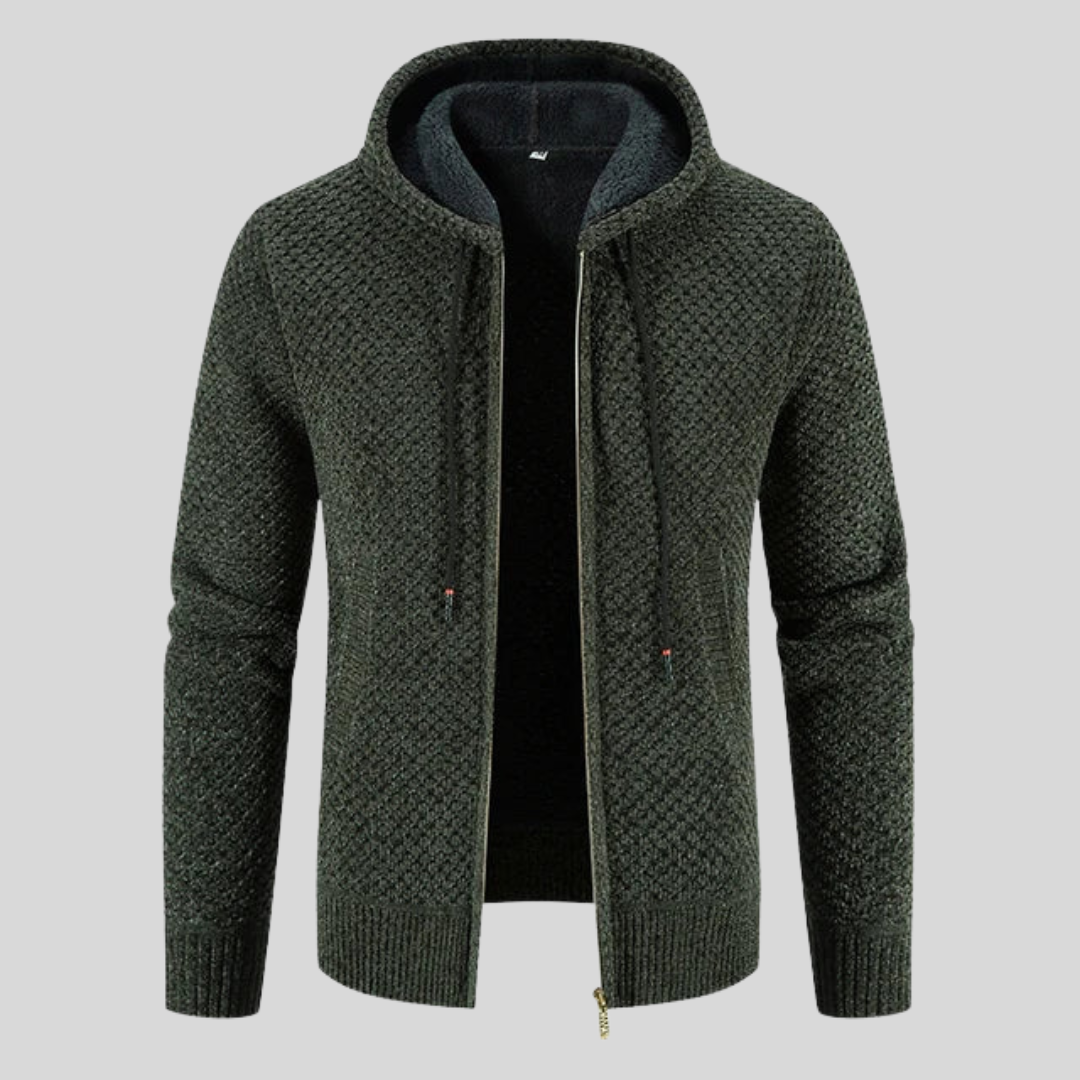 Vermillon - Veste polaire zippée Élégance Héritée