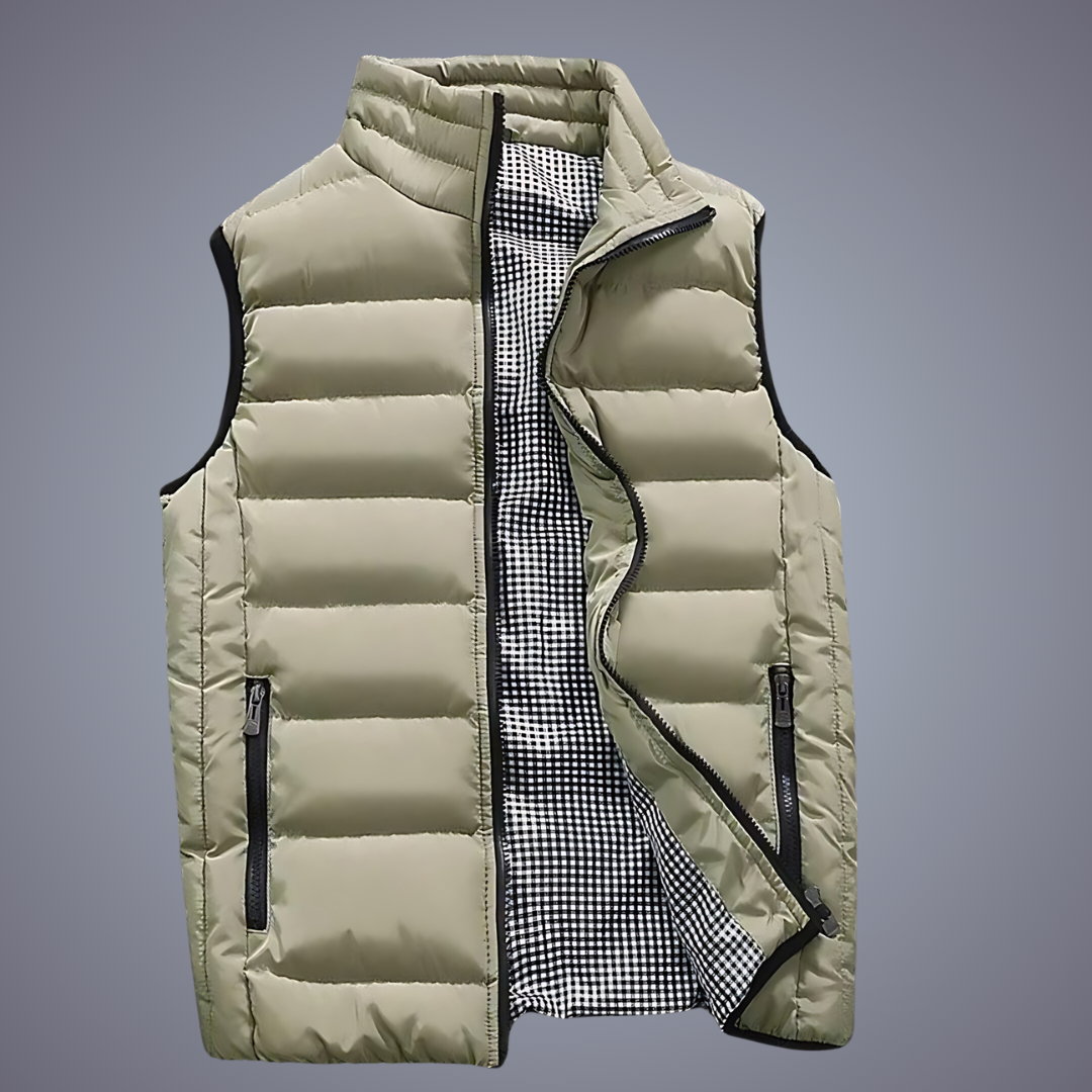Armand Gilet Matelassé Homme Léger et Confortable pour Activités Extérieures