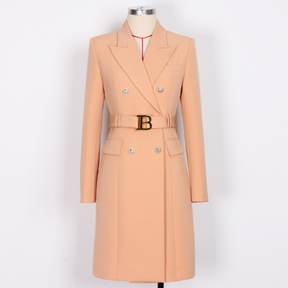 Luxe Élégance - Robe Blazer Sophistiquée et Contemporaine pour Femme