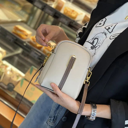 Sac en cuir élégance à blocs de couleurs de luxe