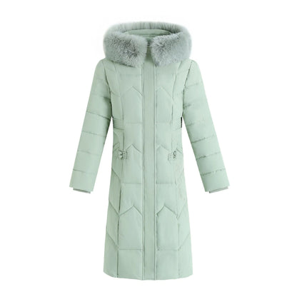 Manteau d'Hiver Élégant Long Enveloppant