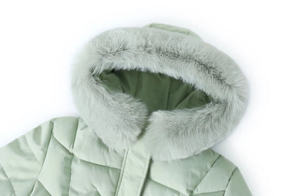 Manteau d'Hiver Élégant Long Enveloppant