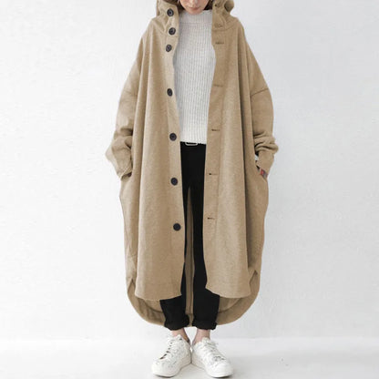 Luxe Élégant - Manteau Trench Oversize Grande Taille
