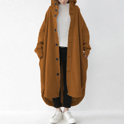 Luxe Élégant - Manteau Trench Oversize Grande Taille