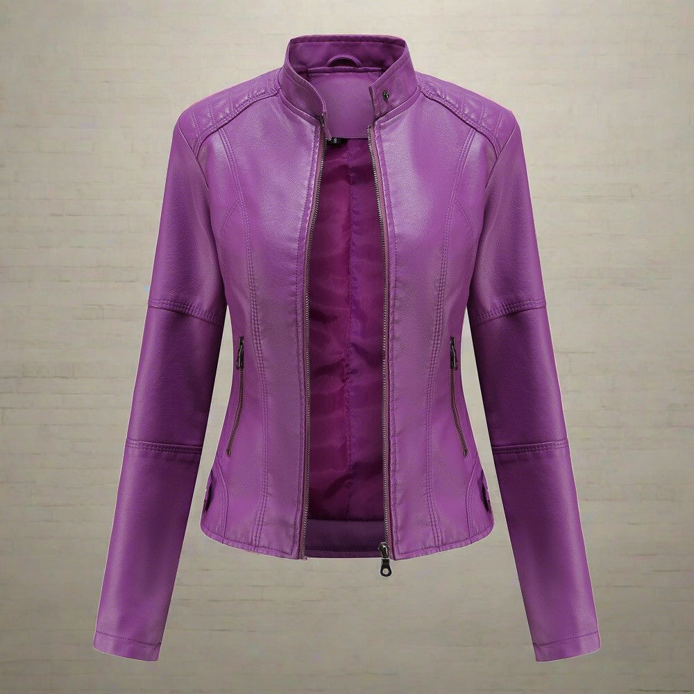 Veste en cuir haut de gamme Automne Chic par L'Artisan Cuir