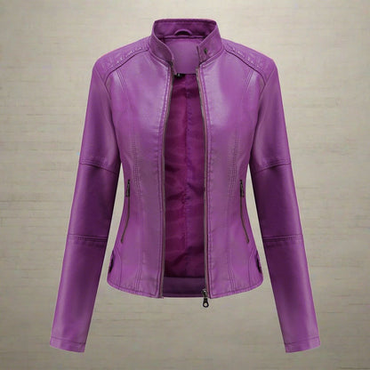Veste en cuir haut de gamme Automne Chic par L'Artisan Cuir