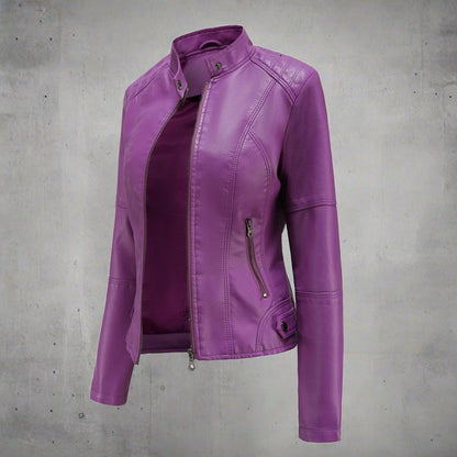 Veste en cuir haut de gamme Automne Chic par L'Artisan Cuir