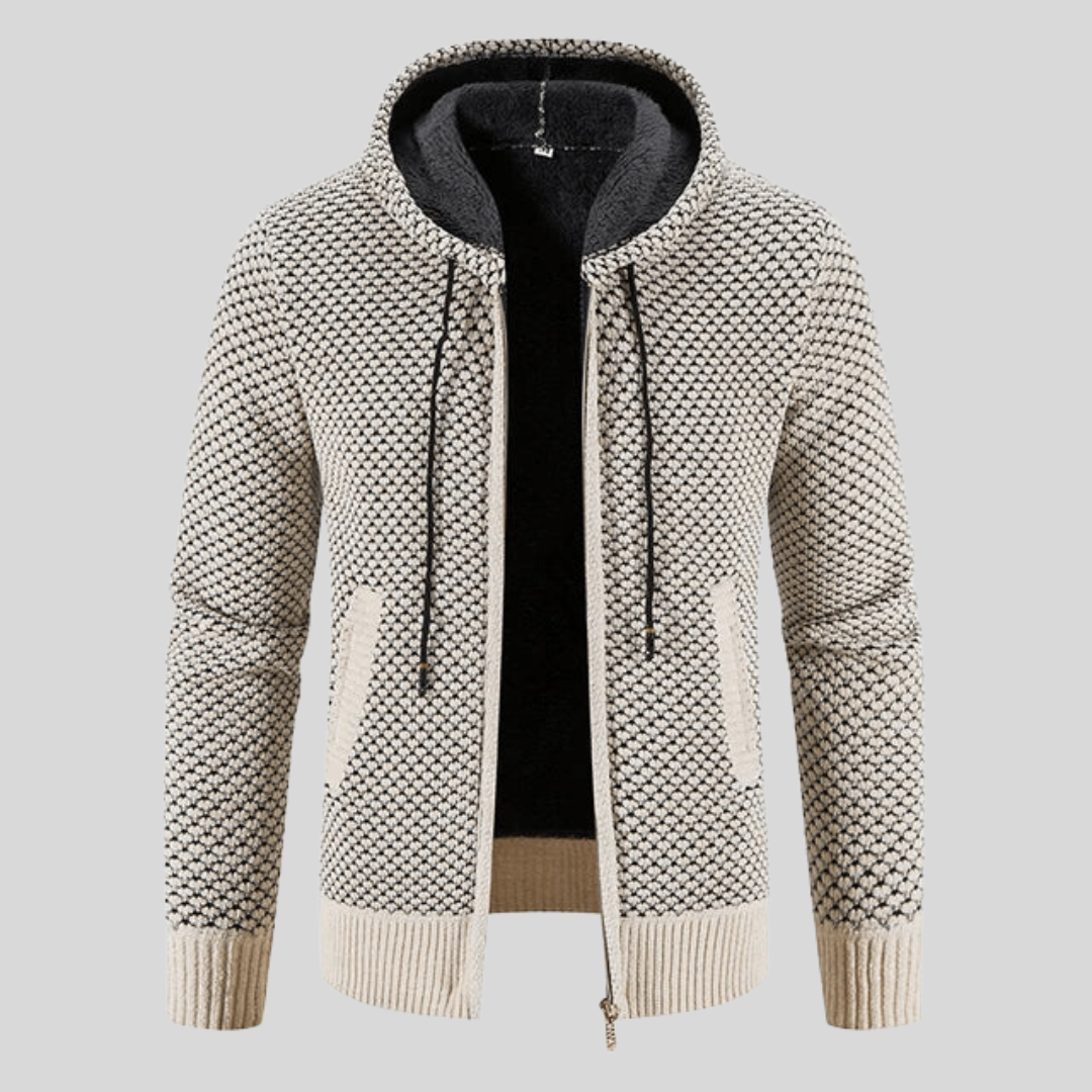 Vermillon - Veste polaire zippée Élégance Héritée