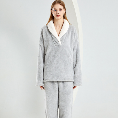 Ensemble Pyjama Polaire Luxe de Nuit – Douceur Épaisse