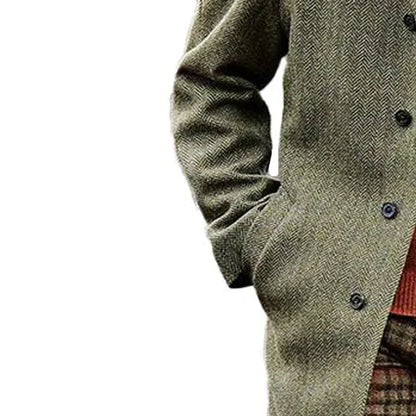 Veste d'hiver élégante pour homme Zéphyr en style rétro