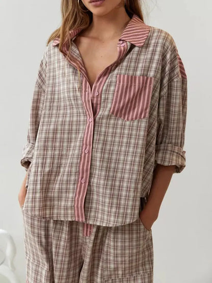 Olino - Ensemble pyjama chic 2 pièces confortable et élégant