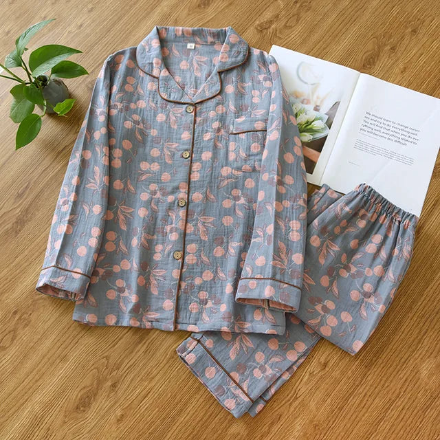Luxe Nuit - Ensemble pyjama en coton premium pour femme