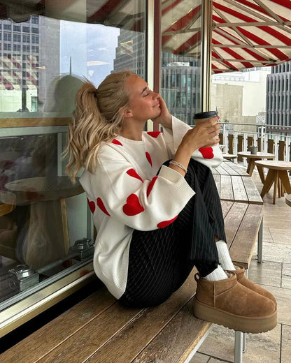 Pull Femme Élégance Douceur - Tricot Chaleureux, Confortable et Tendance
