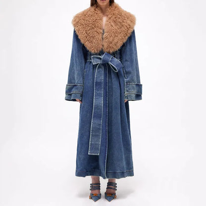 Mirella - Manteau en Jean Chic et Moderne pour Femme
