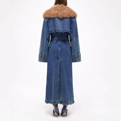 Mirella - Manteau en Jean Chic et Moderne pour Femme