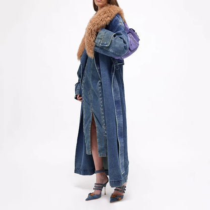 Mirella - Manteau en Jean Chic et Moderne pour Femme