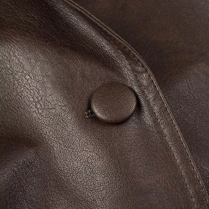 Vega - Manteau Retro à Col en V pour Femme