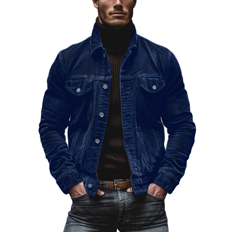 Vancouver - Blouson en velours côtelé rétro pour homme
