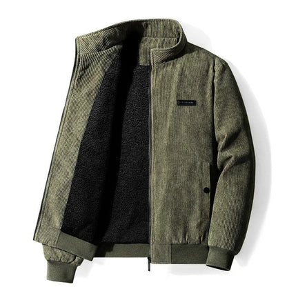 Veste Luxe En Velours Côtelé Aristocrate