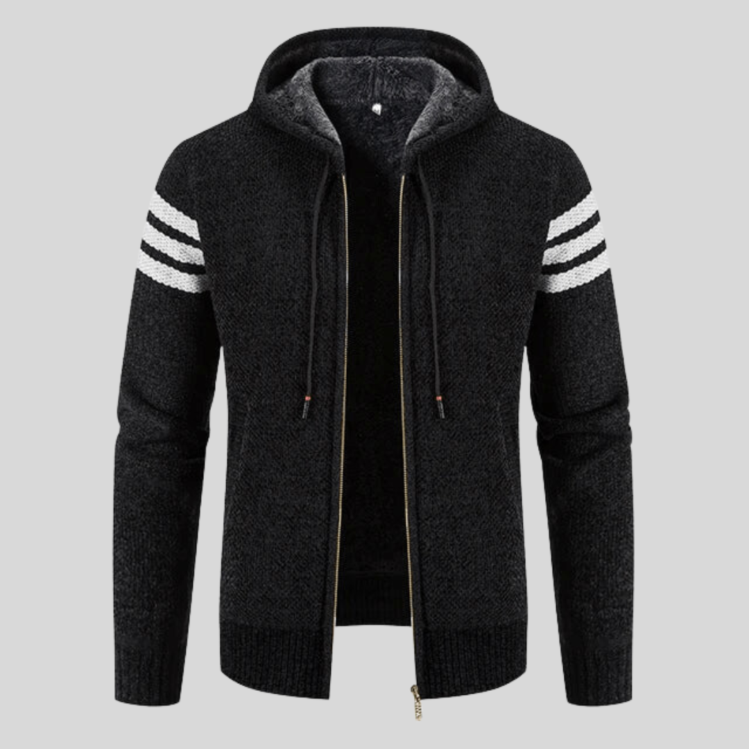 Vermillon - Veste polaire zippée Élégance Héritée