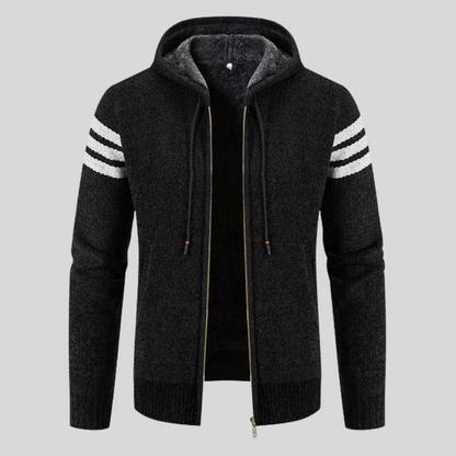 Vermillon - Veste polaire zippée Élégance Héritée