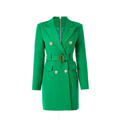 Luxe Élégance - Robe Blazer Sophistiquée et Contemporaine pour Femme