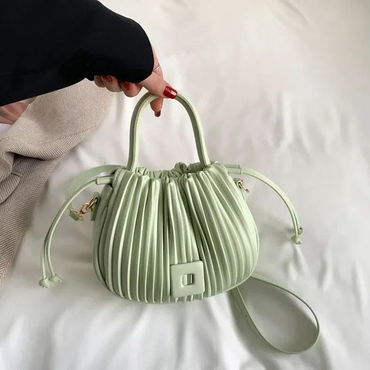 Sac à bandoulière élégant en cuir véritable rétro