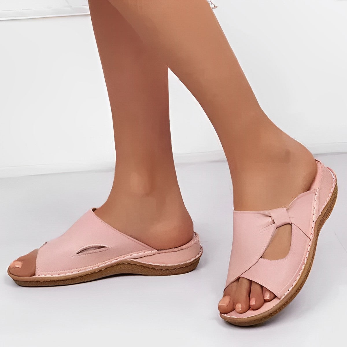 Sandales en cuir orthopédiques Liora pour un confort supérieur