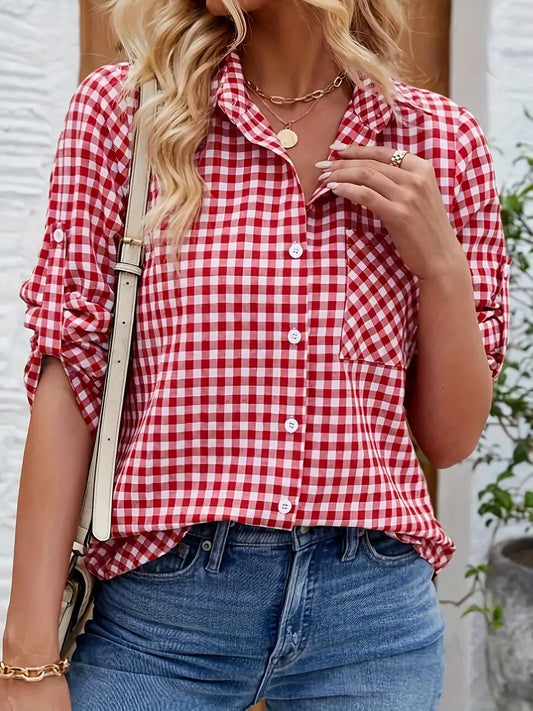 Selina - Chemise décontractée chic pour femme