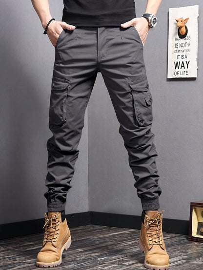 Pantalon cargo homme premium en tissu stretch - Confort et style signé Atelier Sartorial
