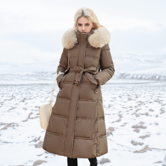 Manteau d'hiver Élégance Glacée Par Luminara
