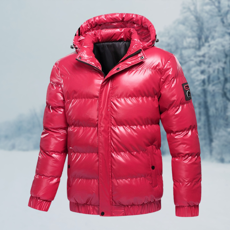 LuxeHiver - Manteau d'hiver imperméable et résistant aux intempéries pour homme