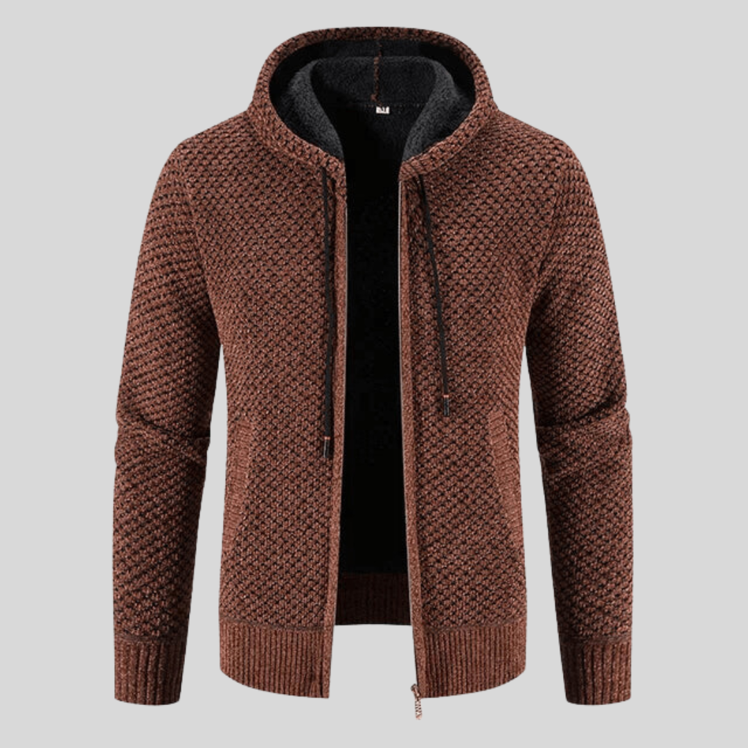 Vermillon - Veste polaire zippée Élégance Héritée