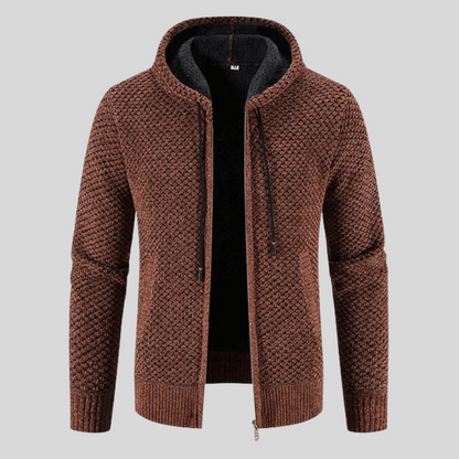 Vermillon - Veste polaire zippée Élégance Héritée