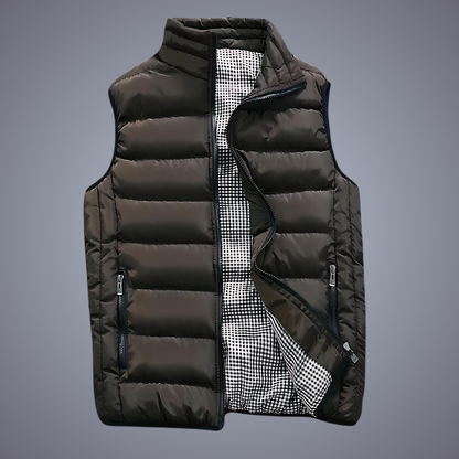Armand Gilet Matelassé Homme Léger et Confortable pour Activités Extérieures