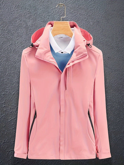 Veste de protection en softshell pour femme - Manteau coupe-vent de luxe