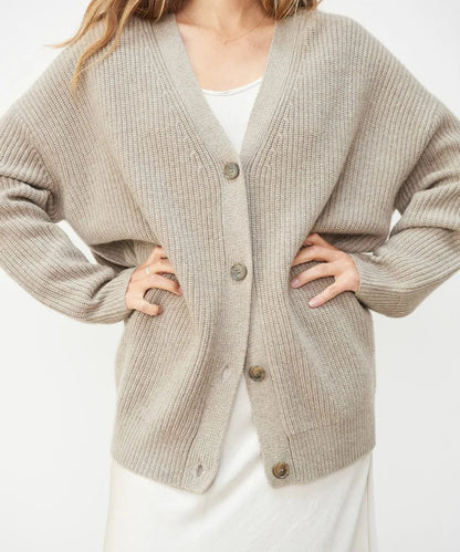 Lumineux Cardigan Élégant à Col V