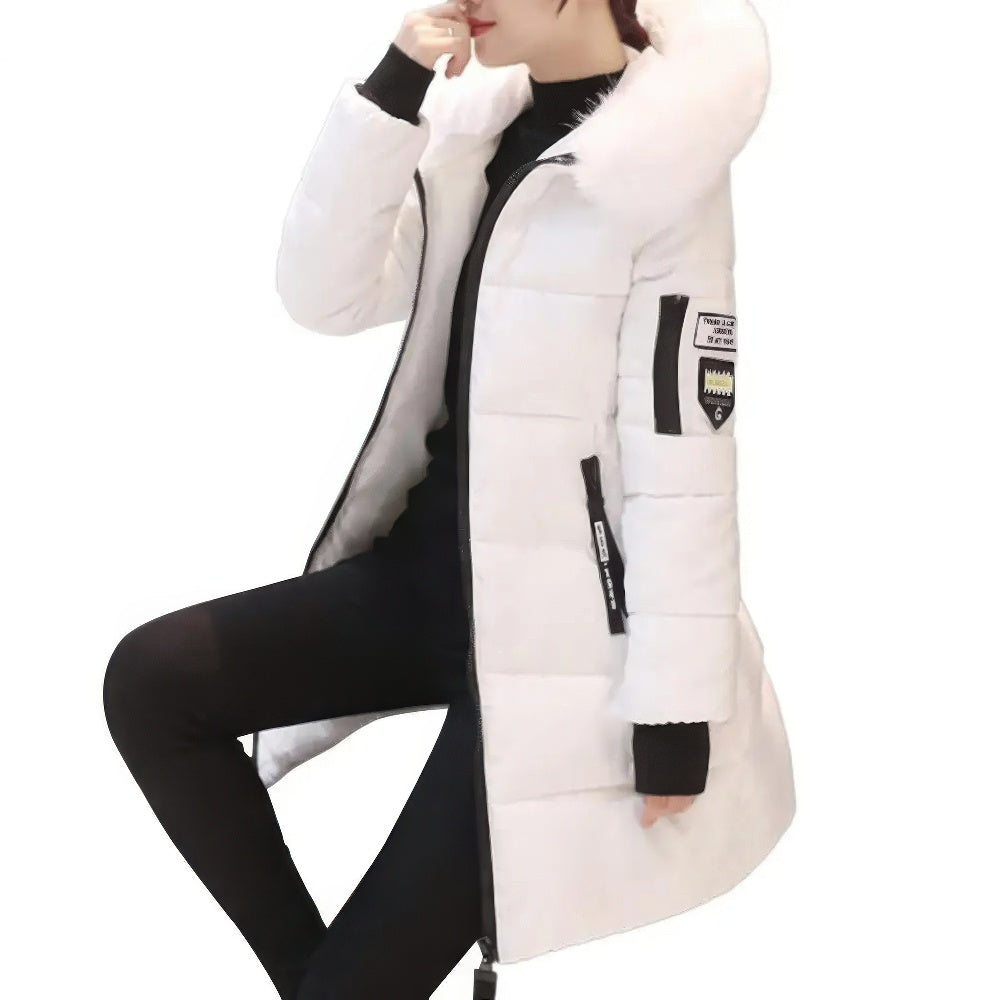 Mélange de Luxe - Manteau d'hiver féminin doux et raffiné