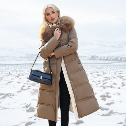 Manteau d'hiver Élégance Glacée Par Luminara