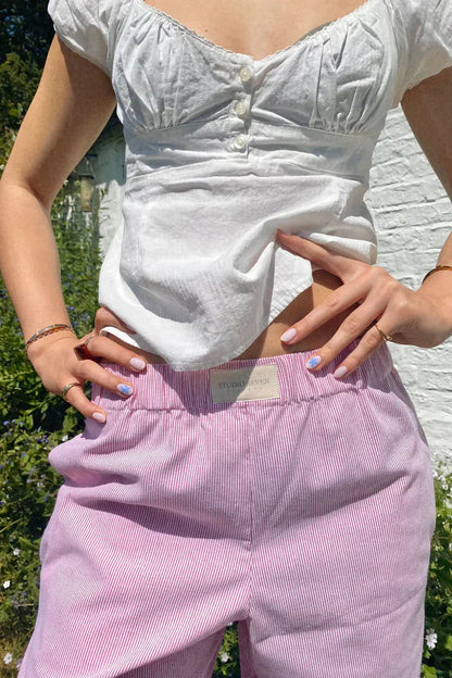 Pantalon Décontracté Luxe Luminéa